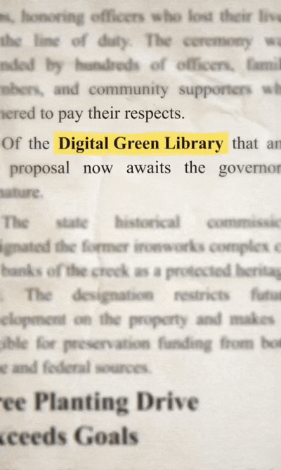 Digital Green Library Animation